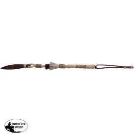 19410 Showman ® 29" Braided rawhide quirt