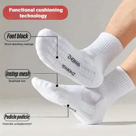 5-Pair Comfort Sock Set - Breathable, Odor-Resistant, and Stylish