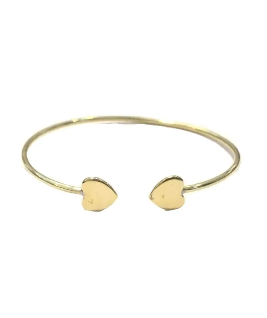 Adjustable Simple Geometric Bracelet in Gold or Silver - Handmade in England, Hypoallergenic Brass Jewelry