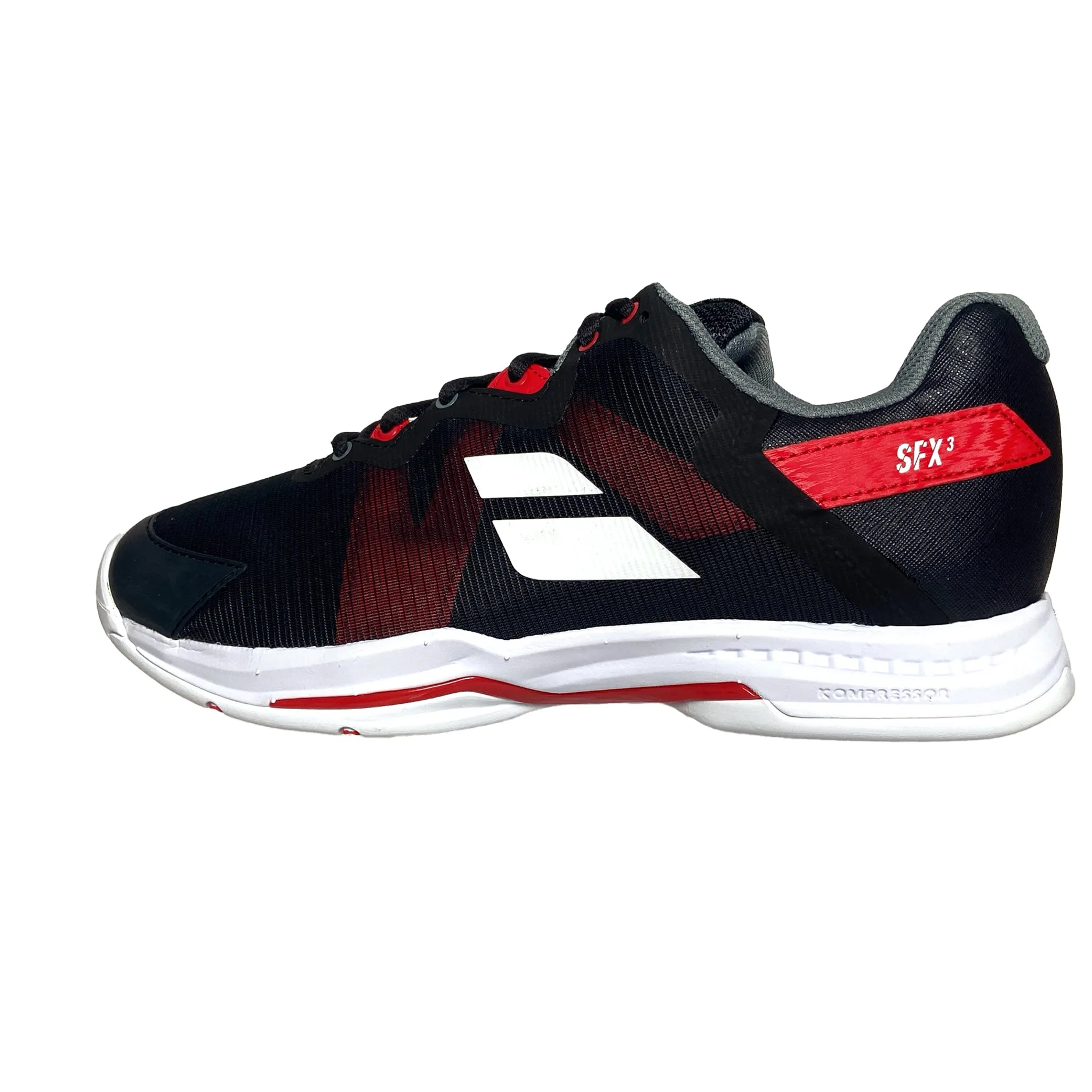 Babolat Men's SFX3 AC 30S23529-2017 Black/Poppy Red