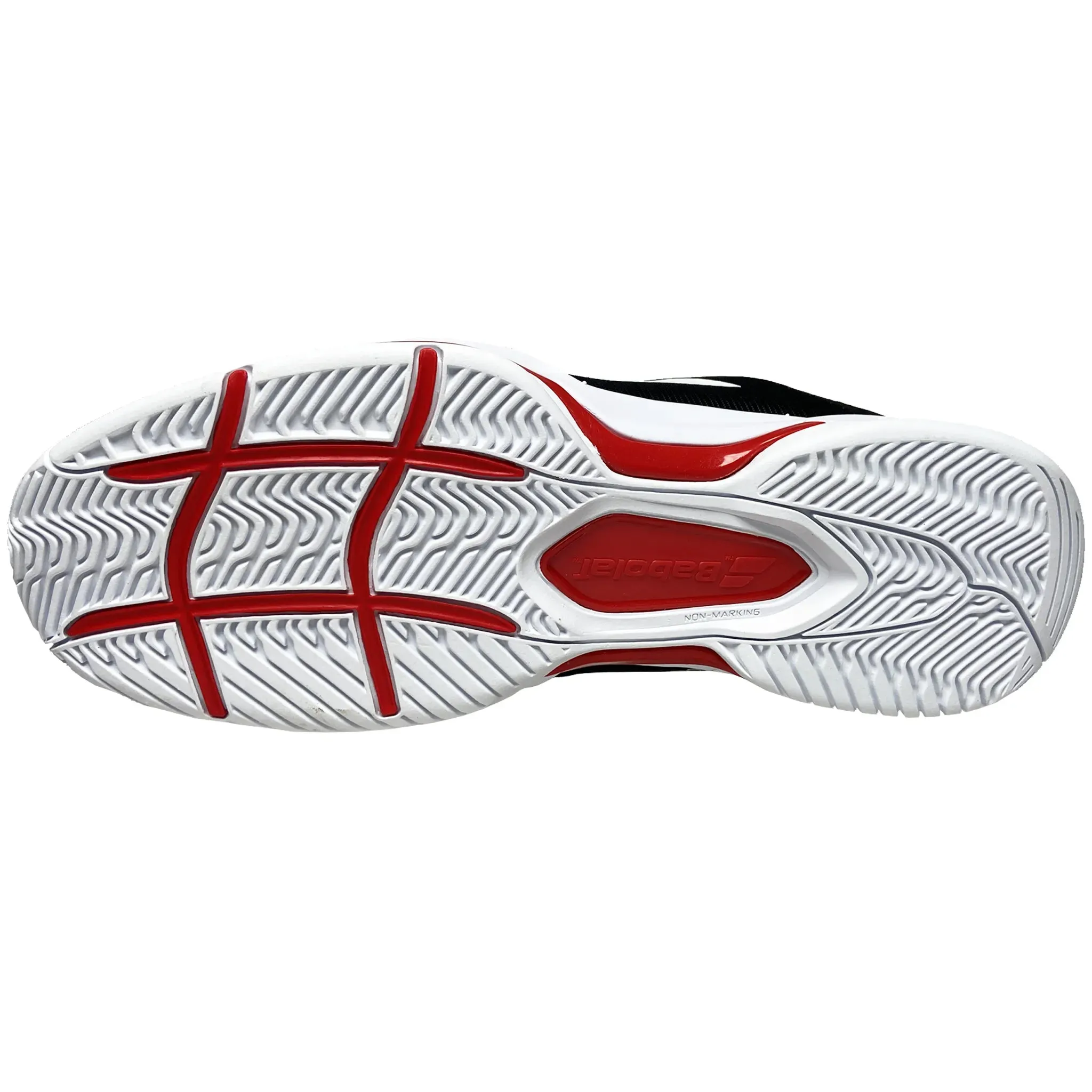 Babolat Men's SFX3 AC 30S23529-2017 Black/Poppy Red