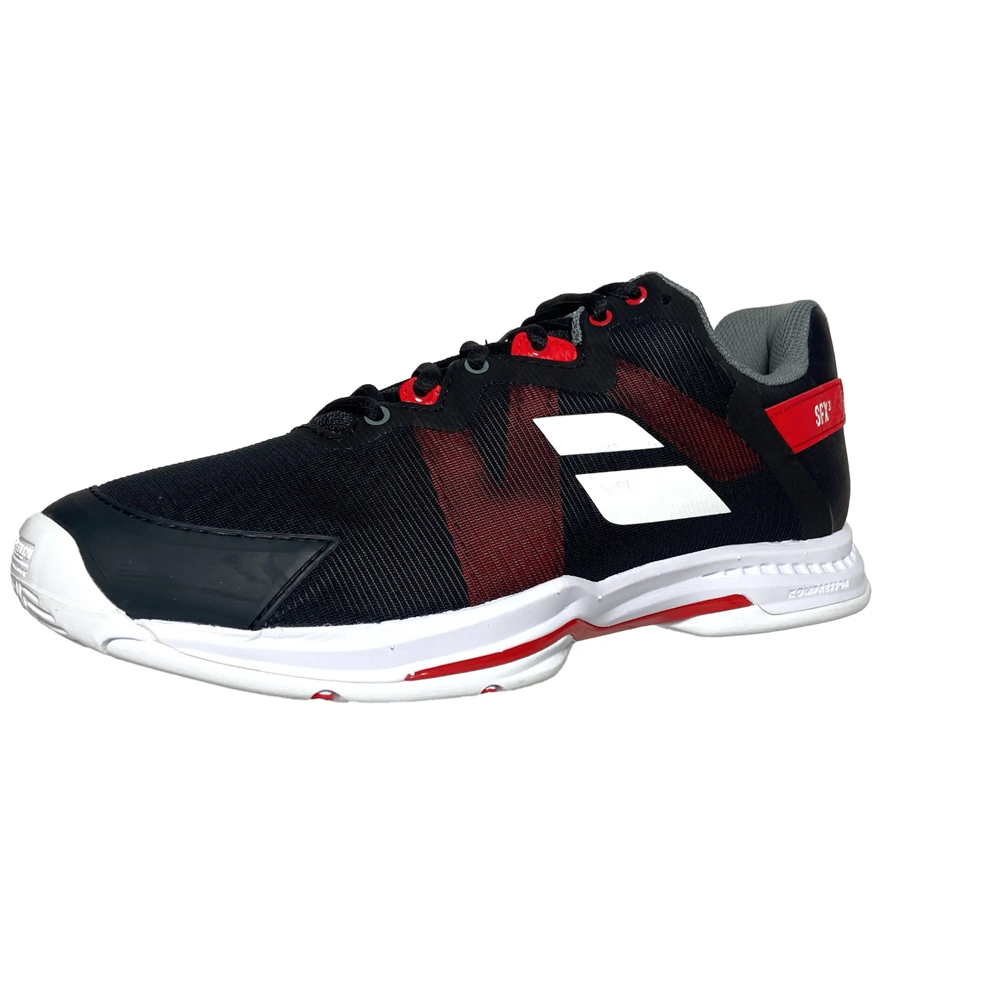 Babolat Men's SFX3 AC 30S23529-2017 Black/Poppy Red