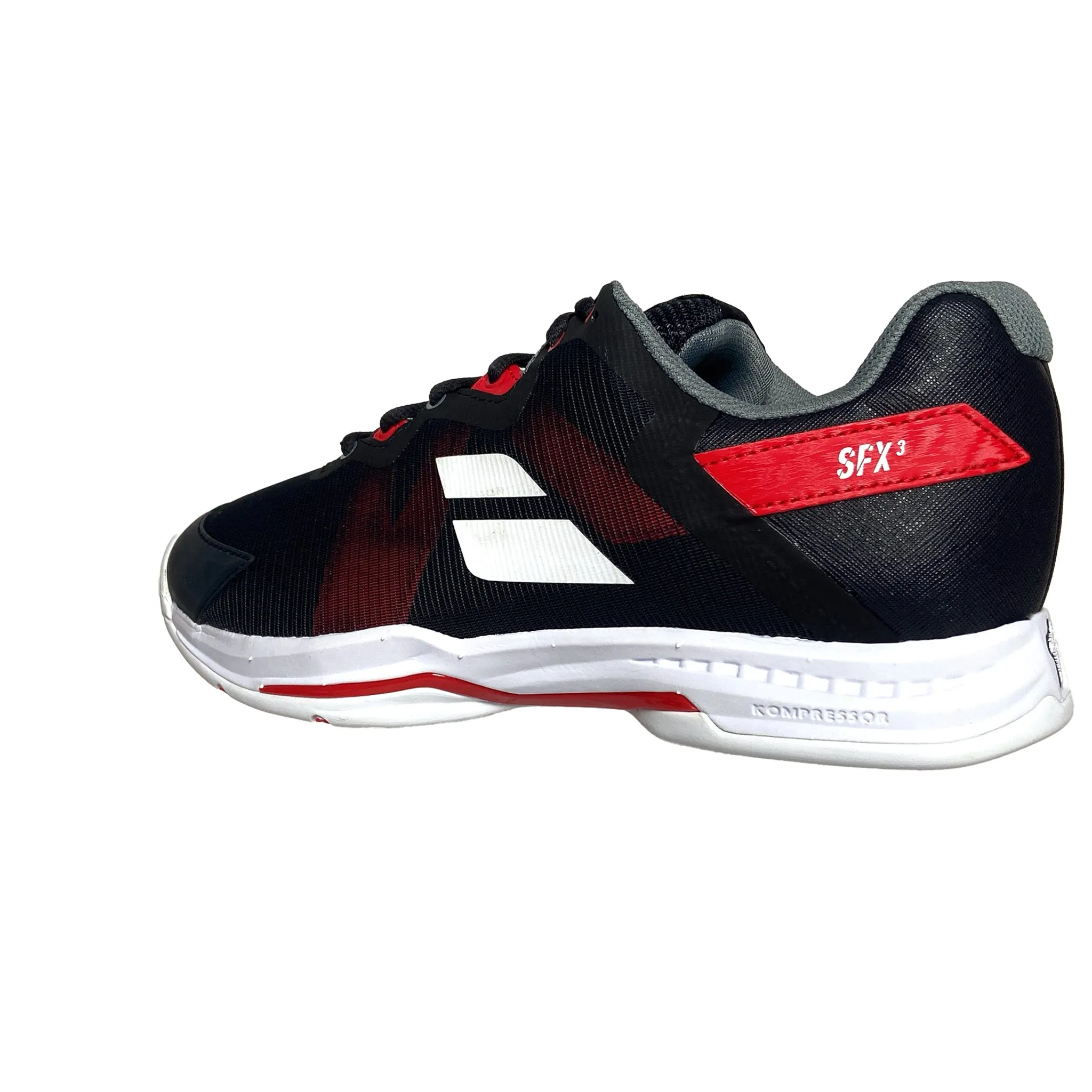 Babolat Men's SFX3 AC 30S23529-2017 Black/Poppy Red