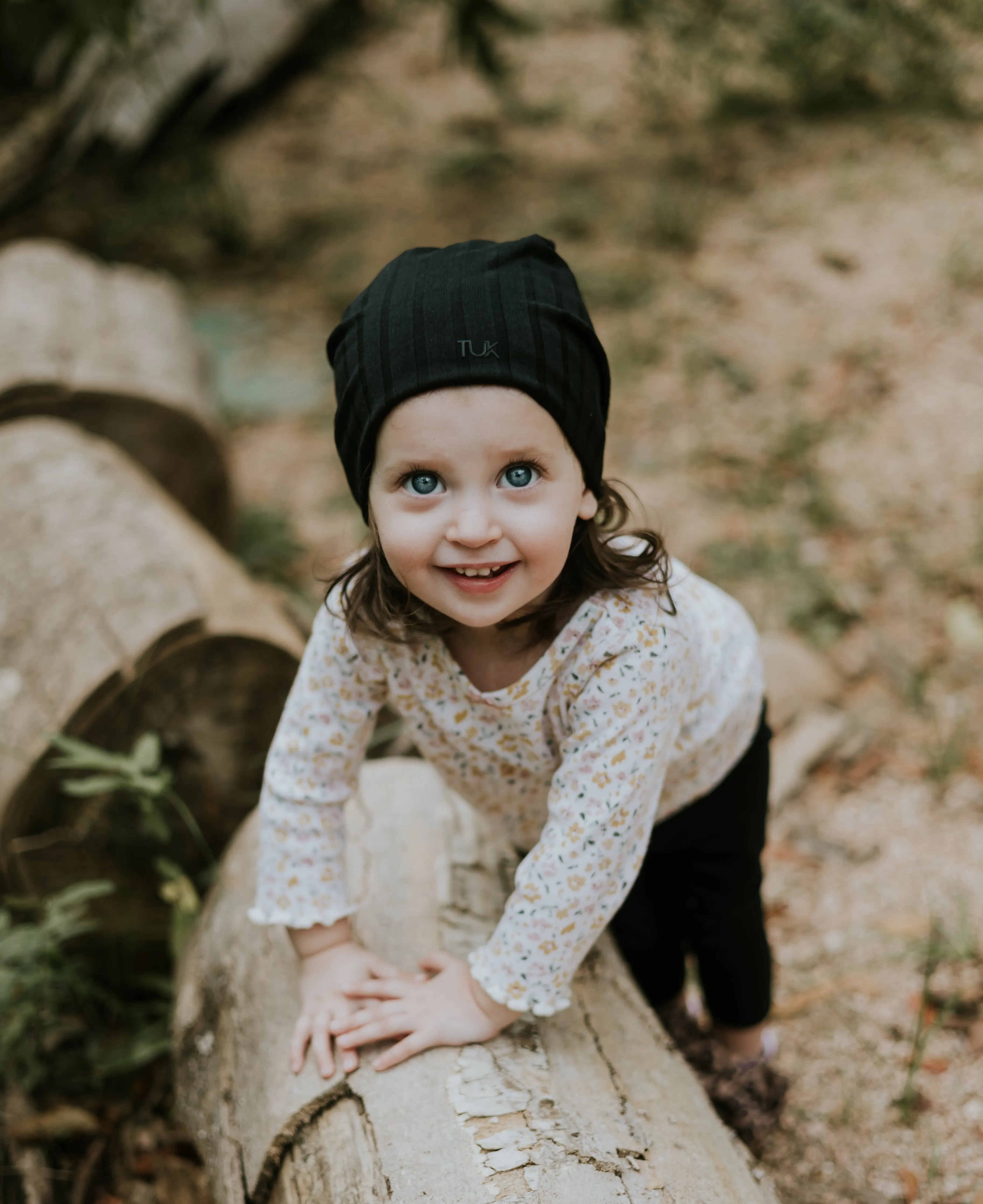 Black Beanie - Baby/Kids