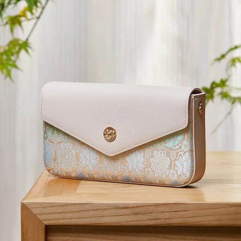 Brocade Jacquard Chic Elegant Lady Clutch Bag