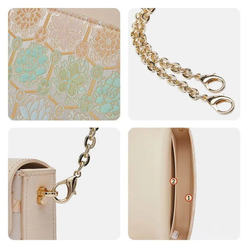Brocade Jacquard Chic Elegant Lady Clutch Bag