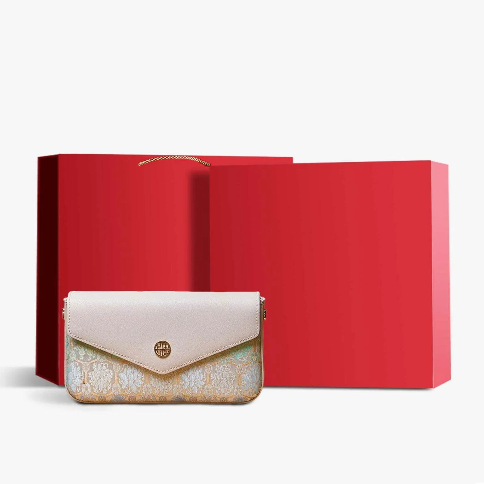 Brocade Jacquard Chic Elegant Lady Clutch Bag