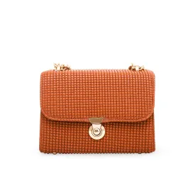 Brown Formal Shoulder Bag P55586