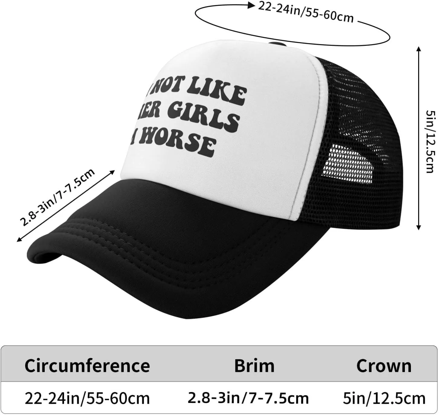Buxtom Probably Gonna Clog Your Toilet Later Funny Adjustable Mesh Trucker Hat Unisex Fishing Caps Men WomenBlack