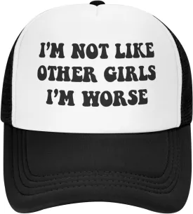 Buxtom Probably Gonna Clog Your Toilet Later Funny Adjustable Mesh Trucker Hat Unisex Fishing Caps Men WomenBlack