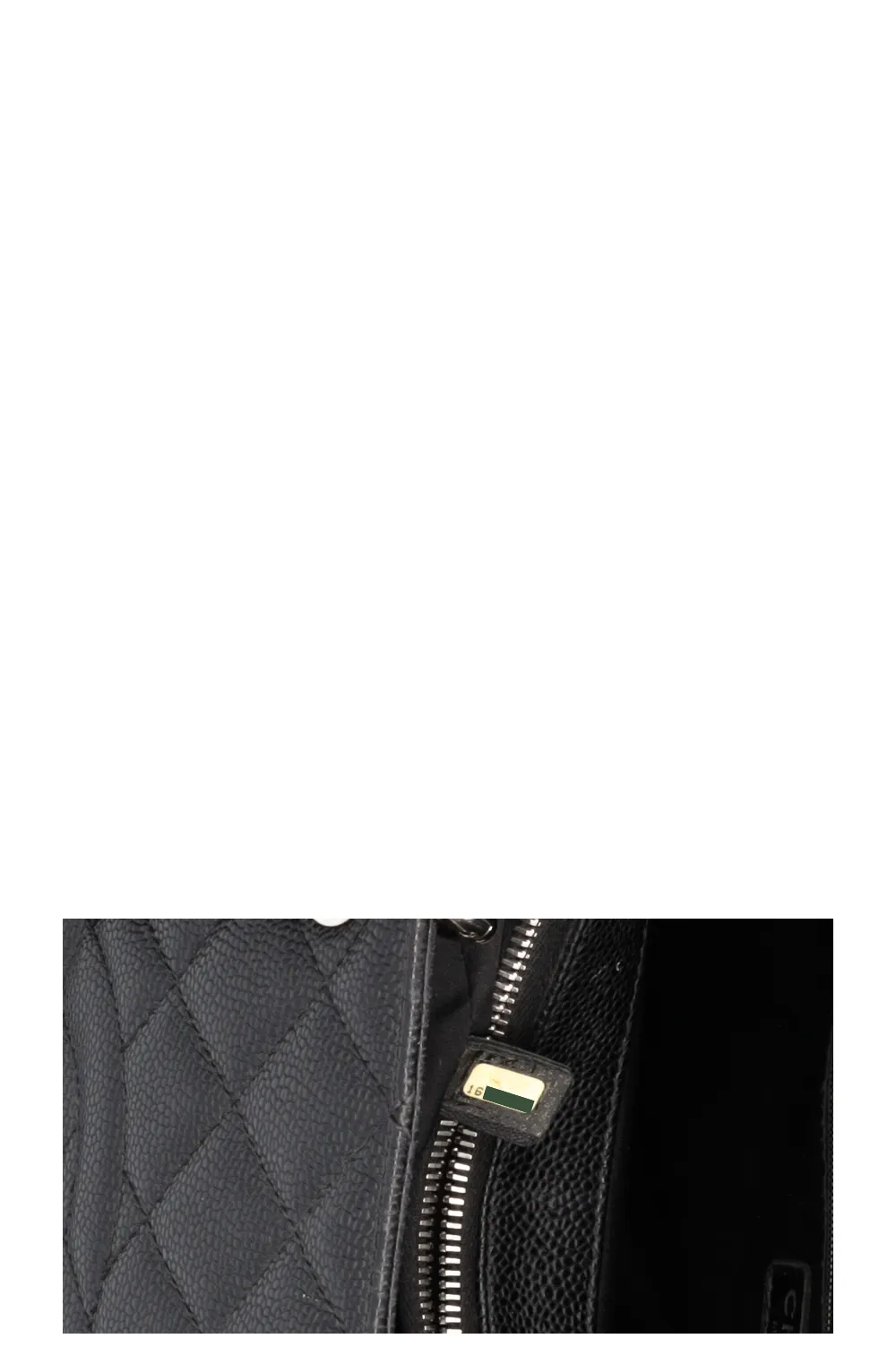 CHANEL GST XL Tote Bag Caviar Black