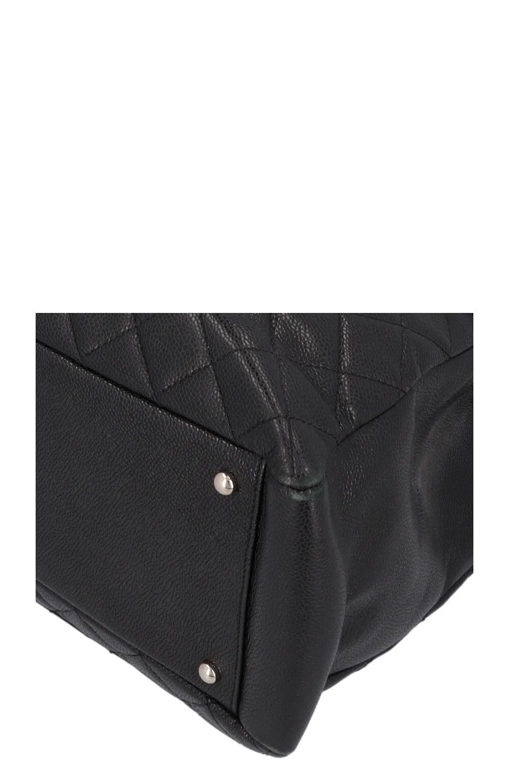CHANEL GST XL Tote Bag Caviar Black