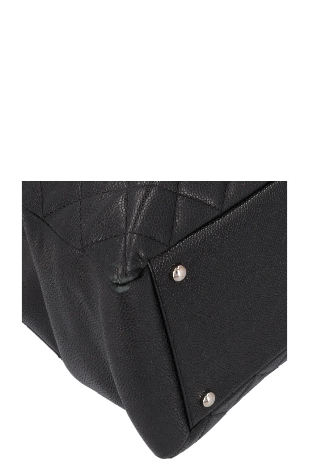 CHANEL GST XL Tote Bag Caviar Black