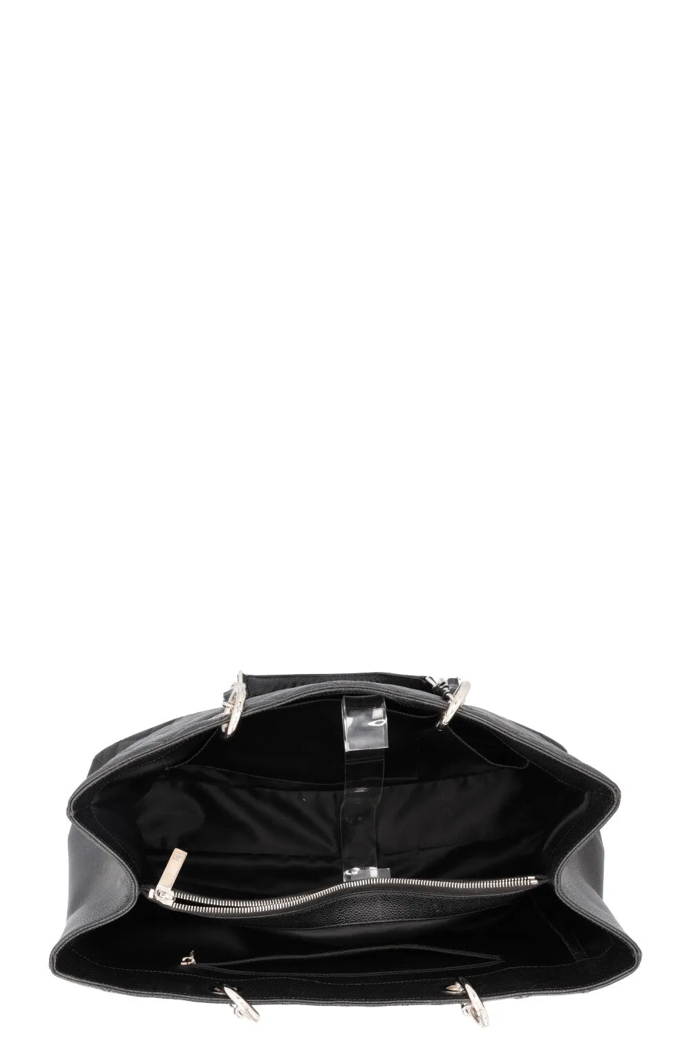 CHANEL GST XL Tote Bag Caviar Black