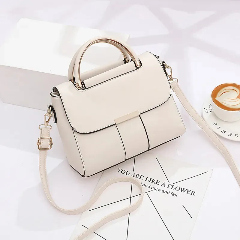 Chic City Tote - Elegant Leather Messenger Bag