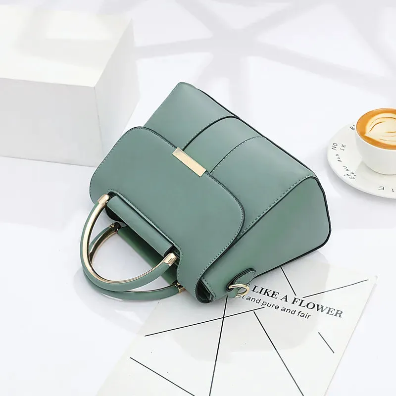 Chic City Tote - Elegant Leather Messenger Bag