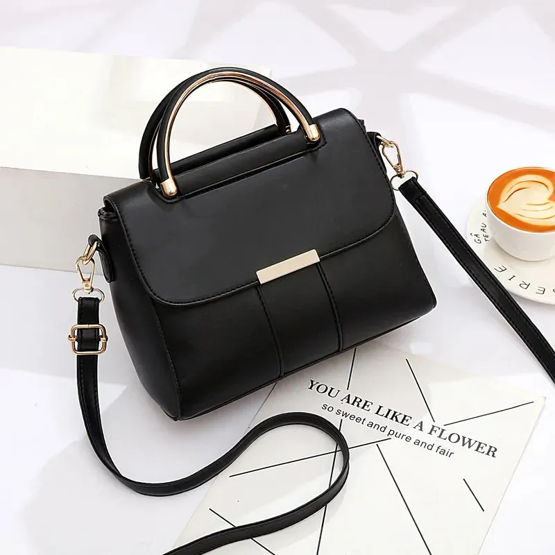 Chic City Tote - Elegant Leather Messenger Bag