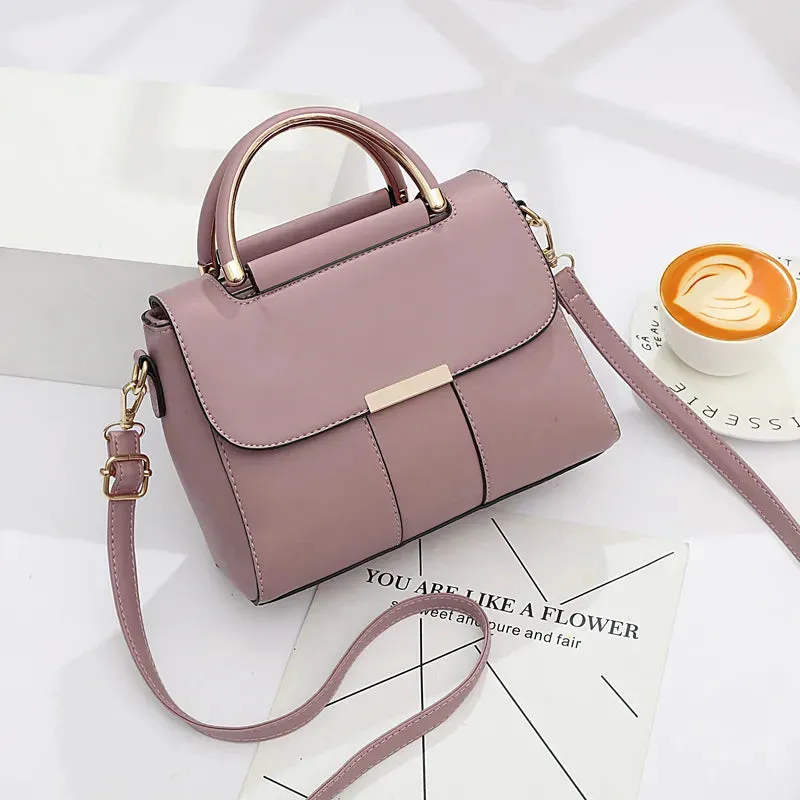 Chic City Tote - Elegant Leather Messenger Bag