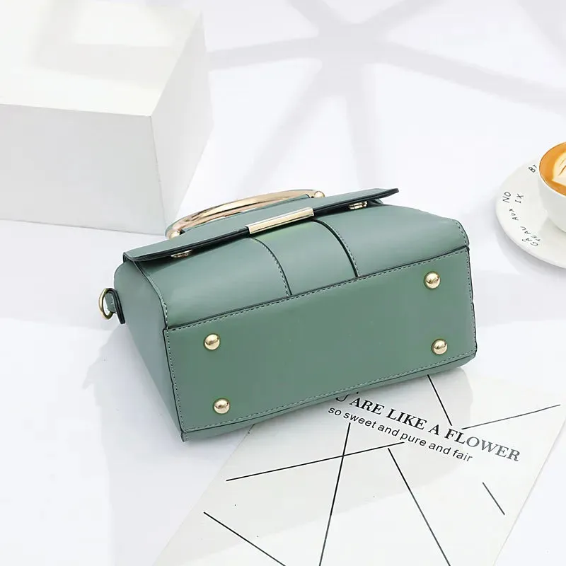 Chic City Tote - Elegant Leather Messenger Bag