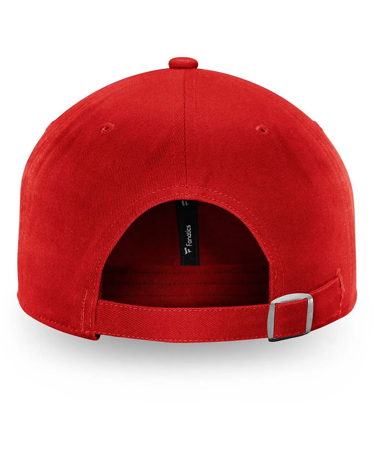 Chicago Blackhawks Men's Red Adjustable Logo Baseball Cap Core Primary Fanatics