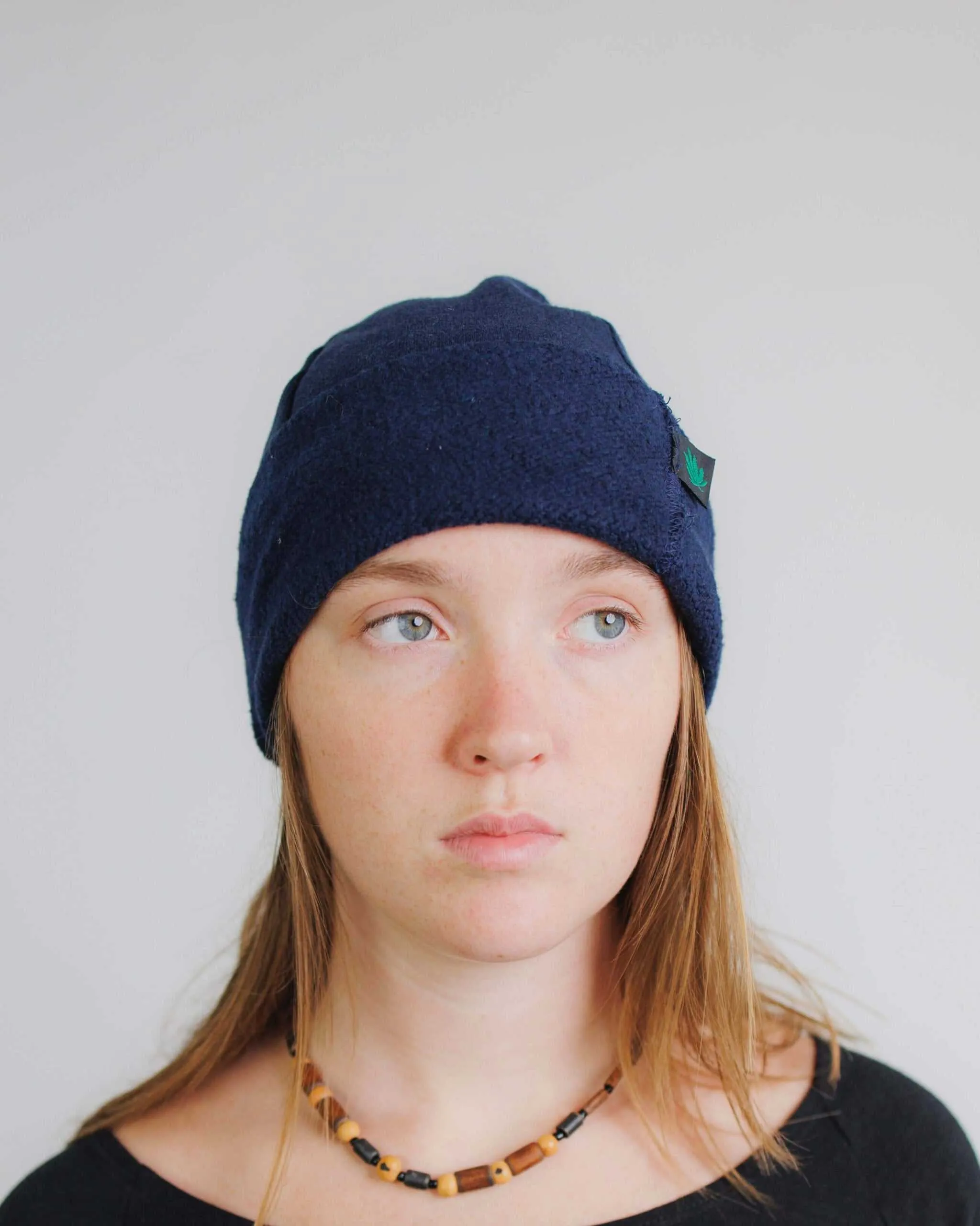 Cotton Beanie Soft Warm Hemp Fleece Hat Eco-friendly Toque