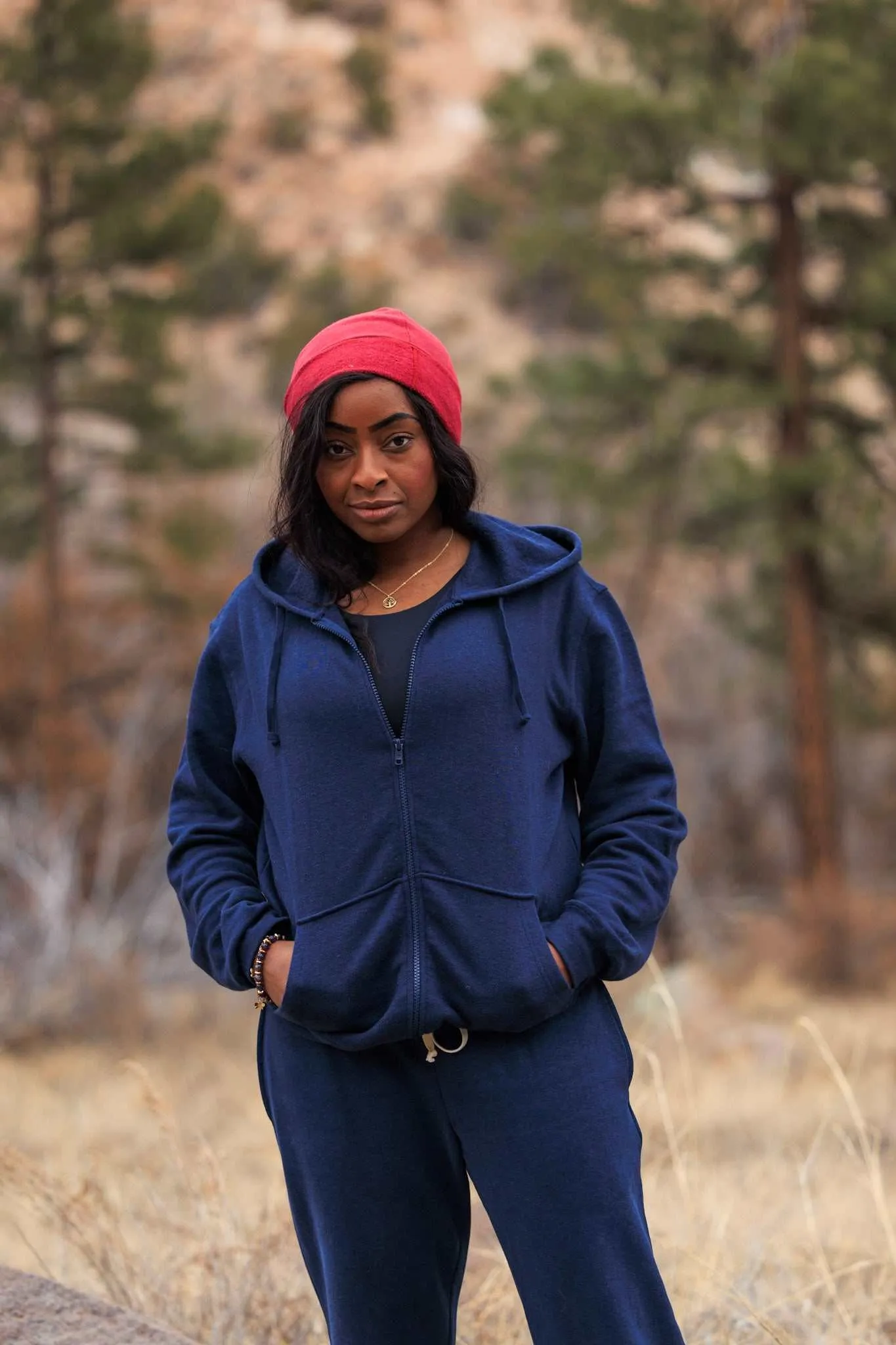Cotton Beanie Soft Warm Hemp Fleece Hat Eco-friendly Toque