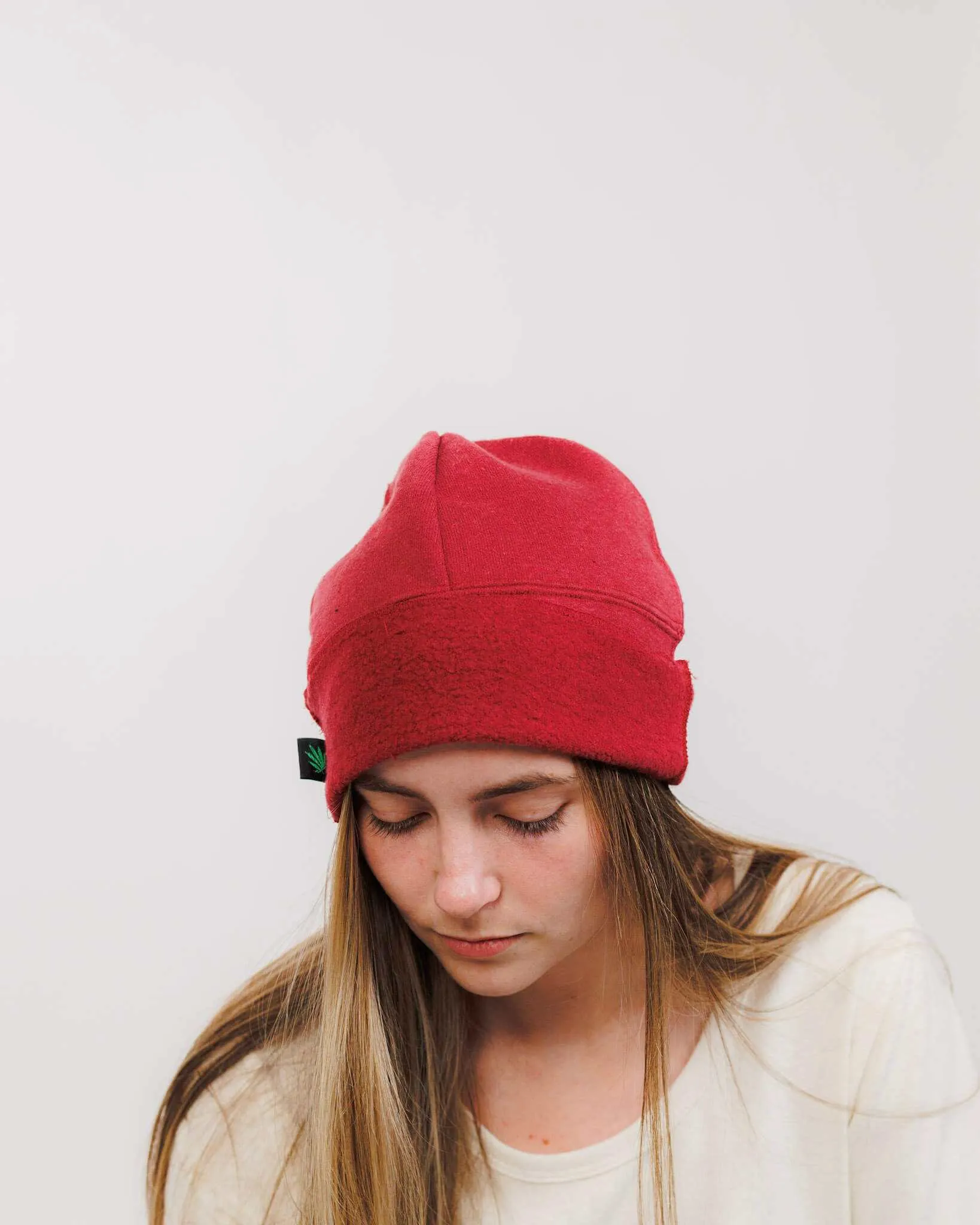 Cotton Beanie Soft Warm Hemp Fleece Hat Eco-friendly Toque