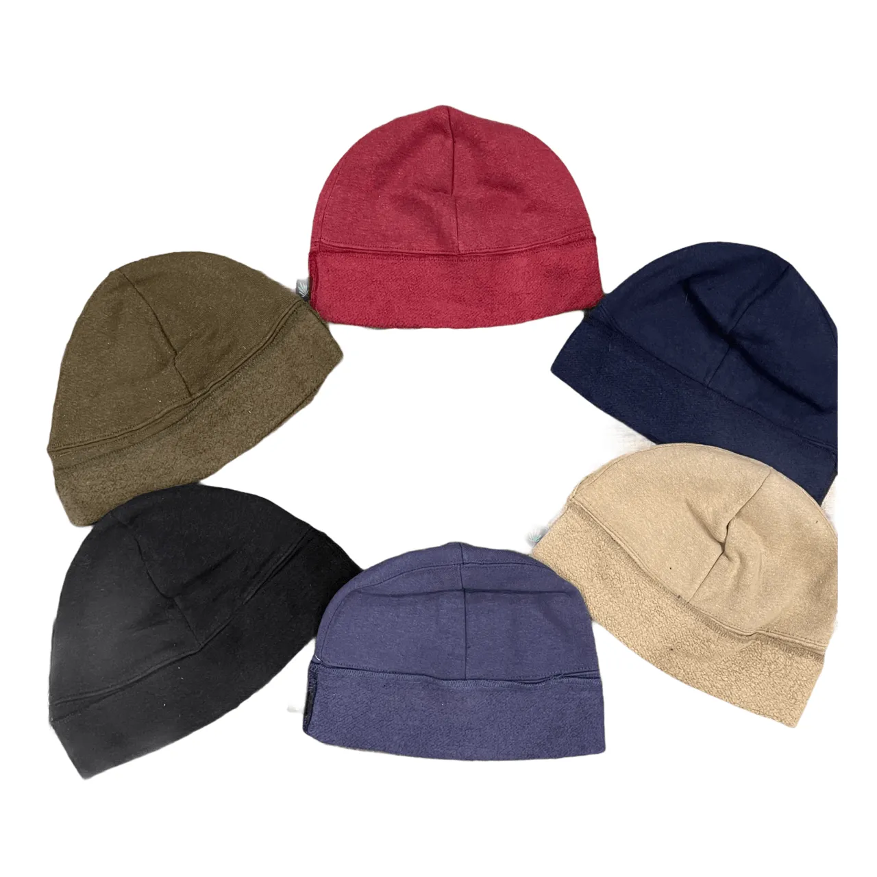 Cotton Beanie Soft Warm Hemp Fleece Hat Eco-friendly Toque