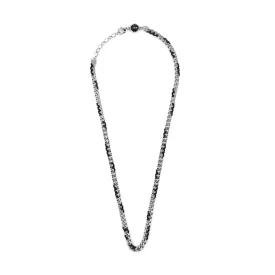 Diesel Steel Silver Necklace DX1499931