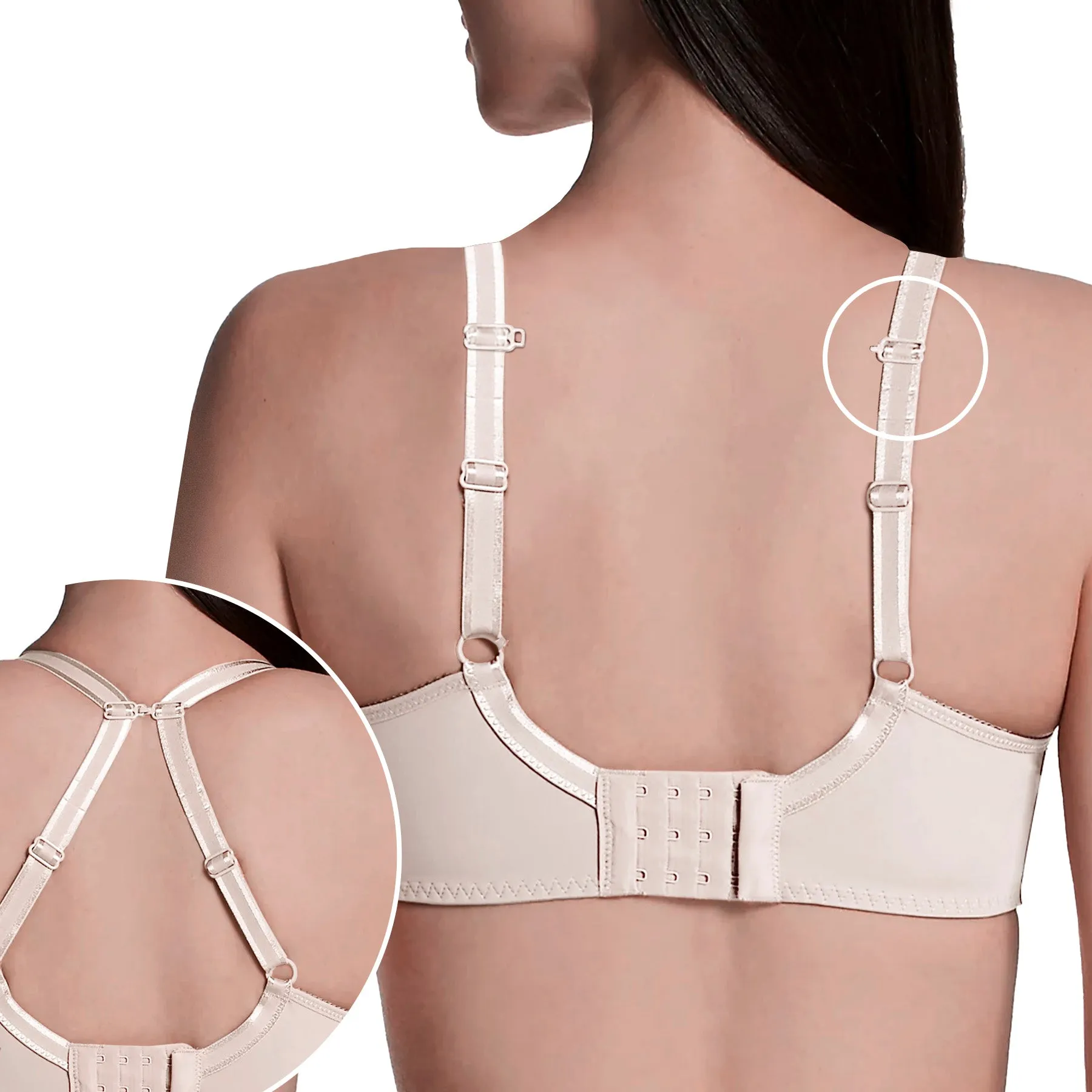 Elise Moulded Underwire Bra B1812 - Soft Beige