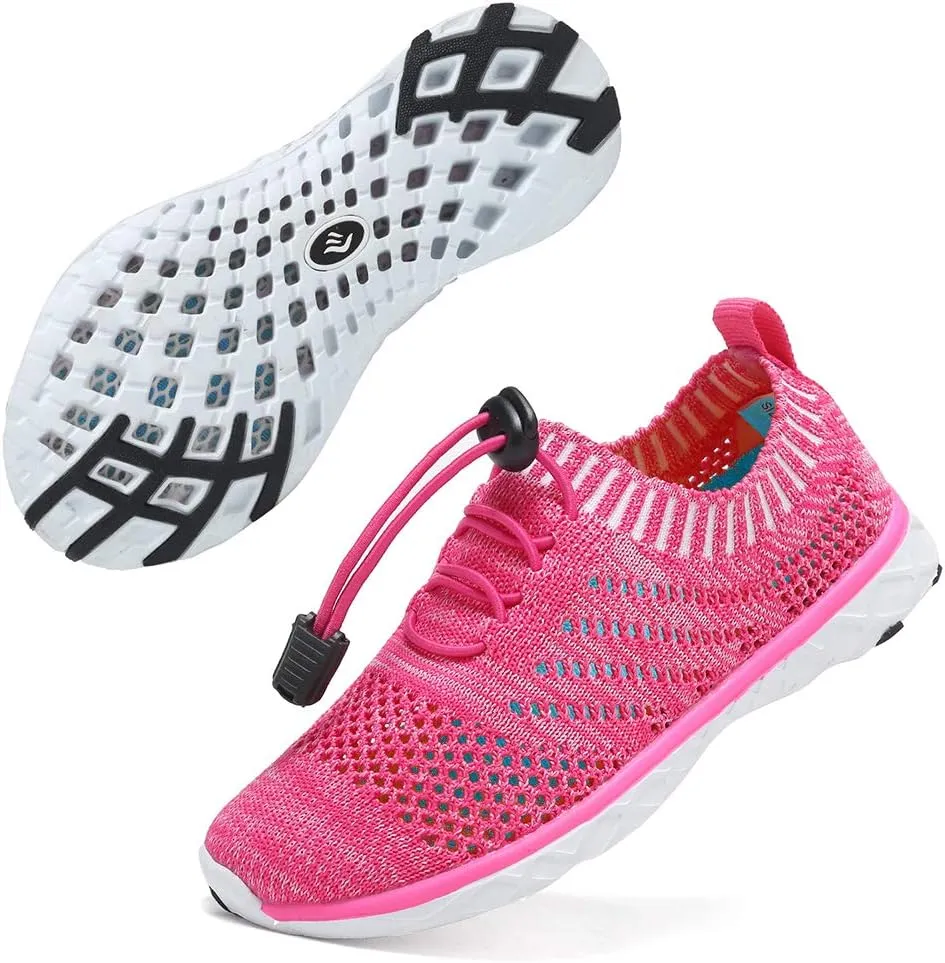 EQUICK Kids Water Shoes Boys & Girls Kids Aqua Shoes Swim Shoes Athletic Sneakers Lightweight Sport Shoes (Toddler/Little Kid/Big Kid)