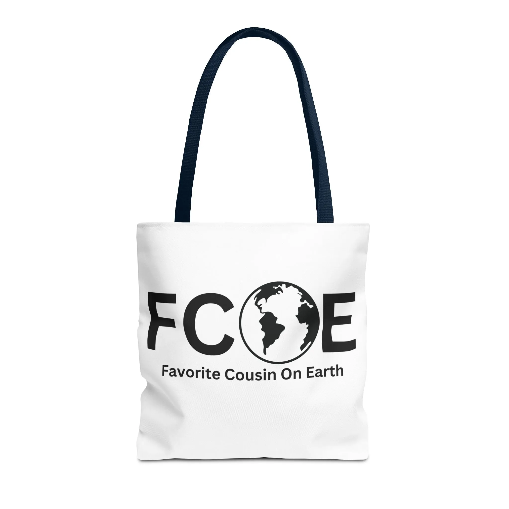 Favorite Cousin On Earth (FCOE) Tote Bag - Custom Printed Stylish and Functional Tote