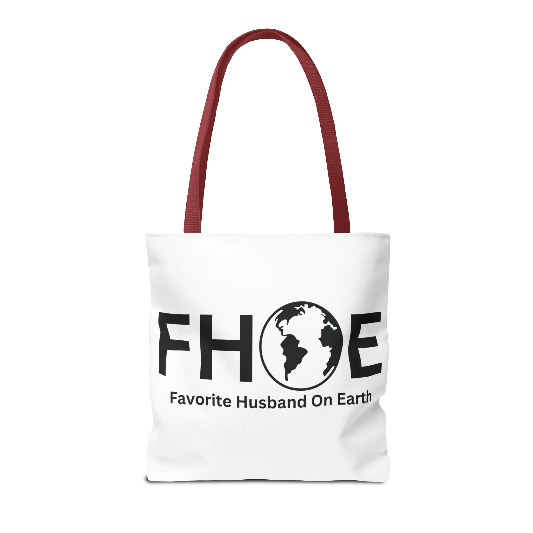 Favorite Husband On Earth (FHOE) Tote Bag - Custom Printed Stylish and Functional Tote