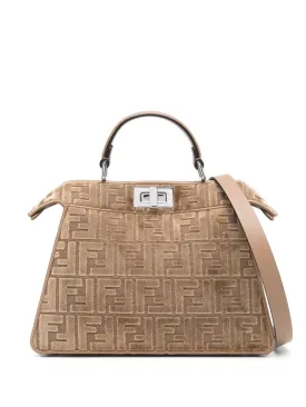 FENDI Mini Jacquard Velvet Handbag - Perfect for Men