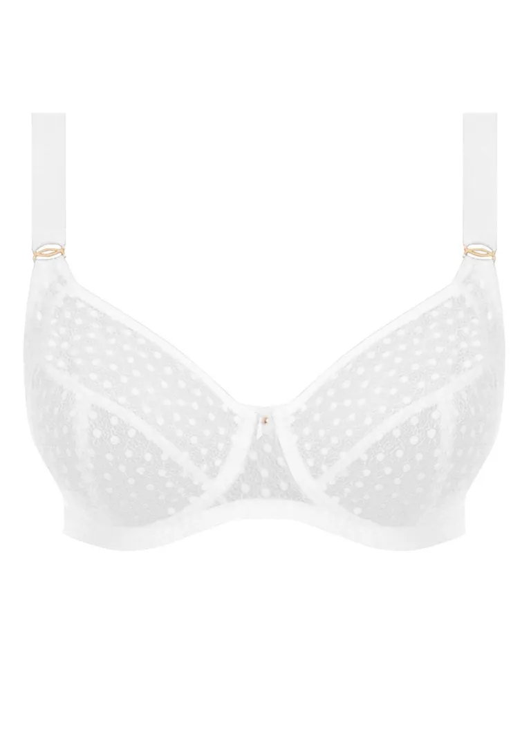 Freya Starlight Underwire Hero Balcony Side Support Bra, White