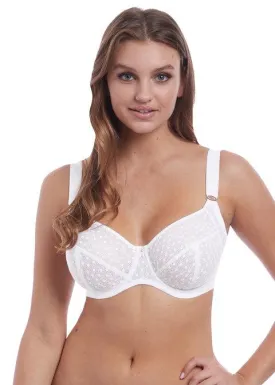 Freya Starlight Underwire Hero Balcony Side Support Bra, White