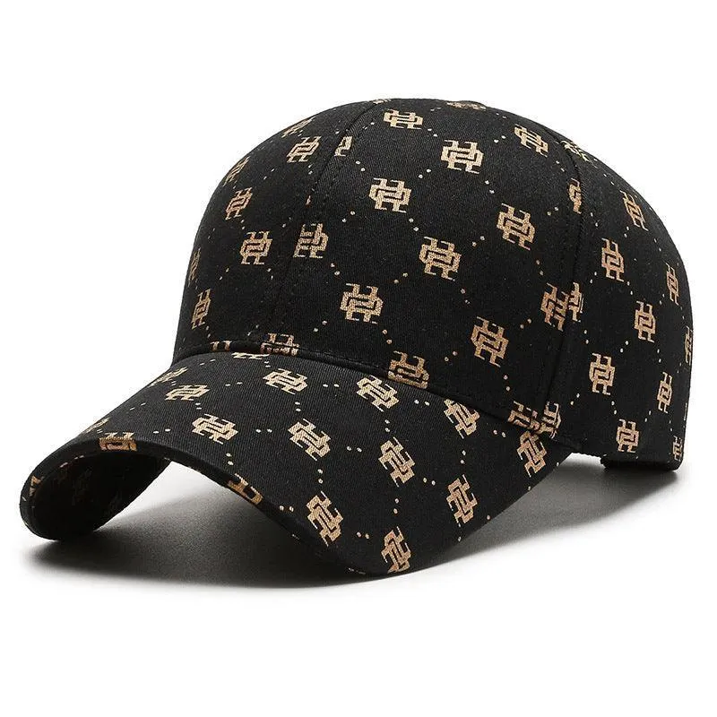 Full Printed Outdoor Sun-proof Couple's Peaked Cap