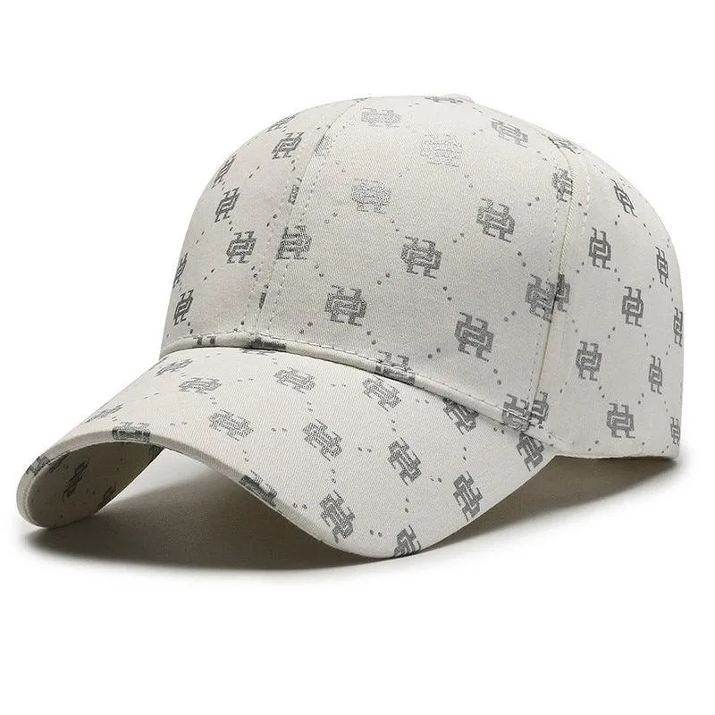 Full Printed Outdoor Sun-proof Couple's Peaked Cap