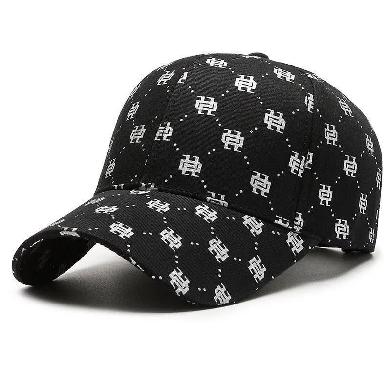 Full Printed Outdoor Sun-proof Couple's Peaked Cap