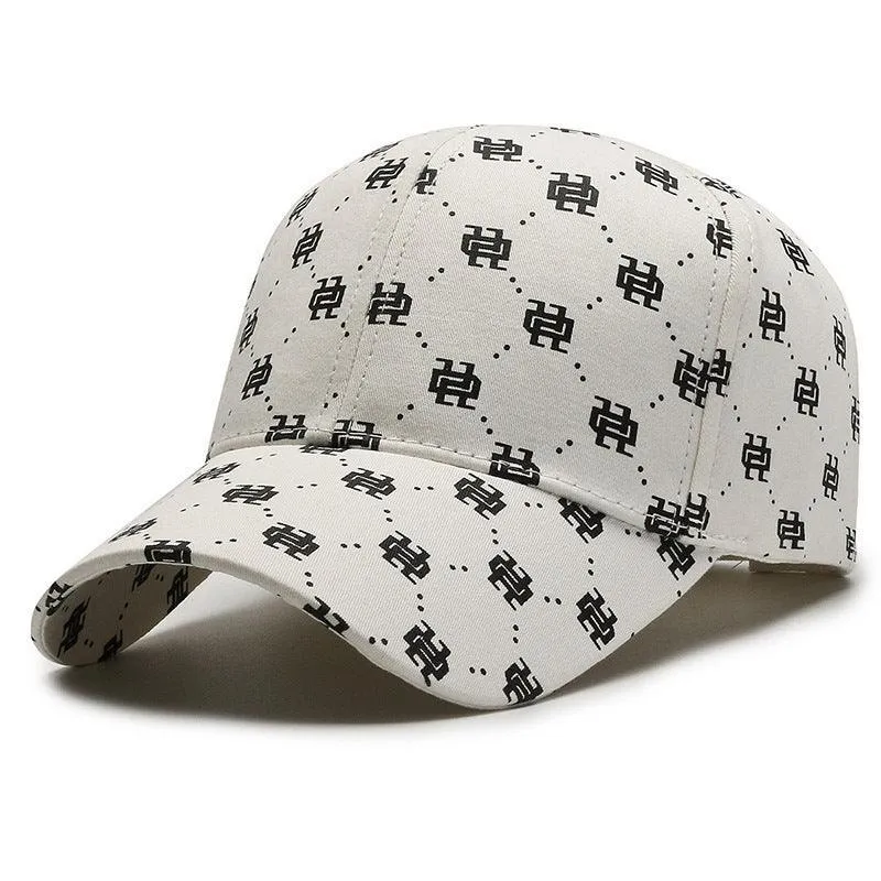 Full Printed Outdoor Sun-proof Couple's Peaked Cap
