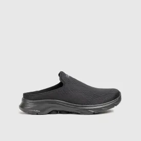 Go Walk 7 Open Back Slip Ons Black 125224
