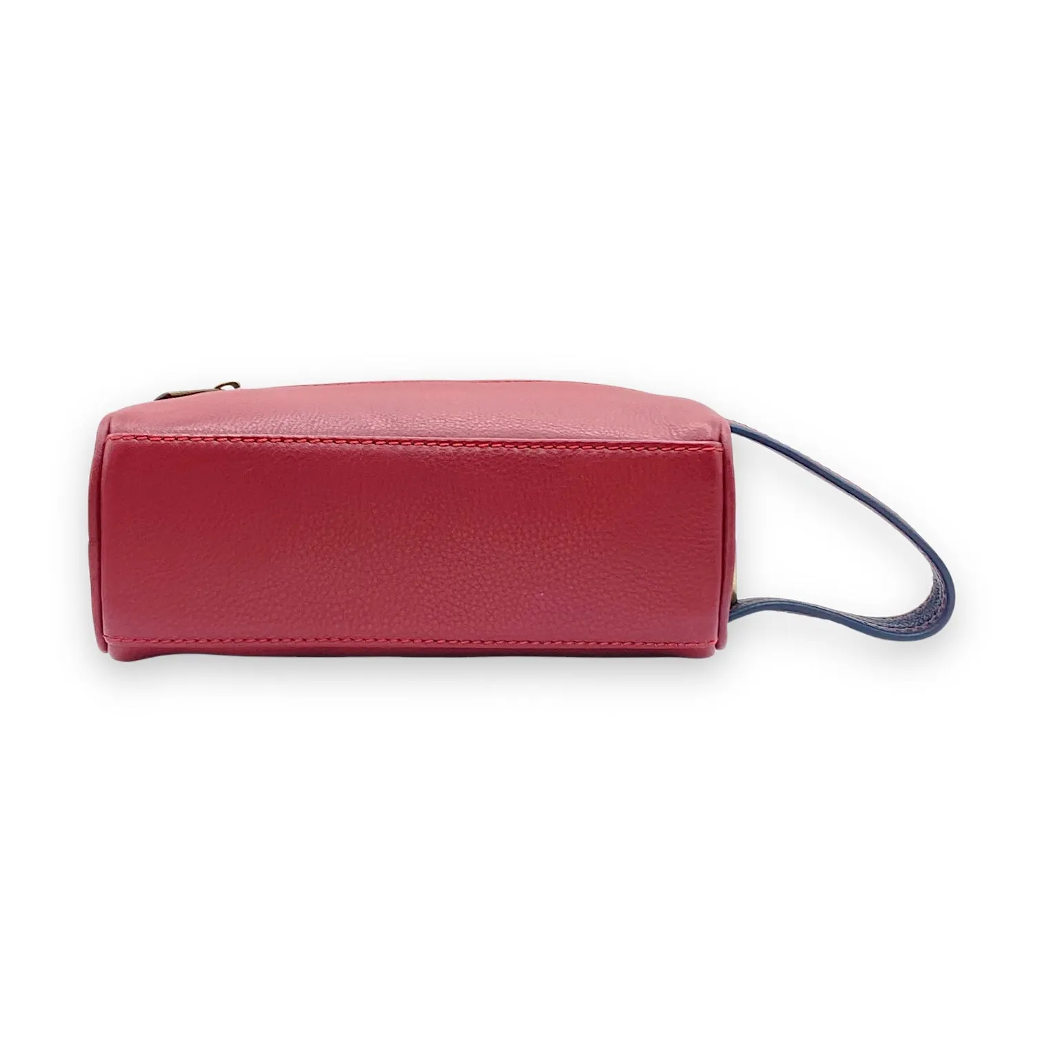 Hand Pouch, WashBag, Toiletry, Genuine Leather 2694Z