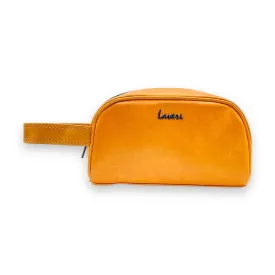 Hand Pouch, WashBag, Toiletry, Genuine Leather 2694Z