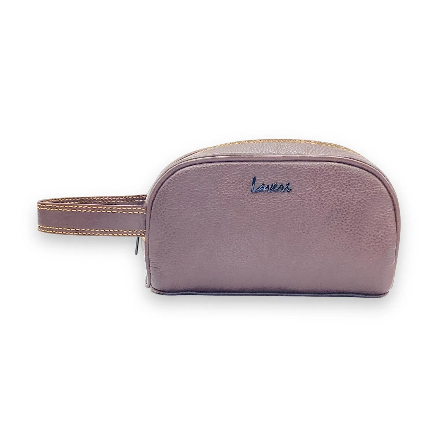 Hand Pouch, WashBag, Toiletry, Genuine Leather 2694Z