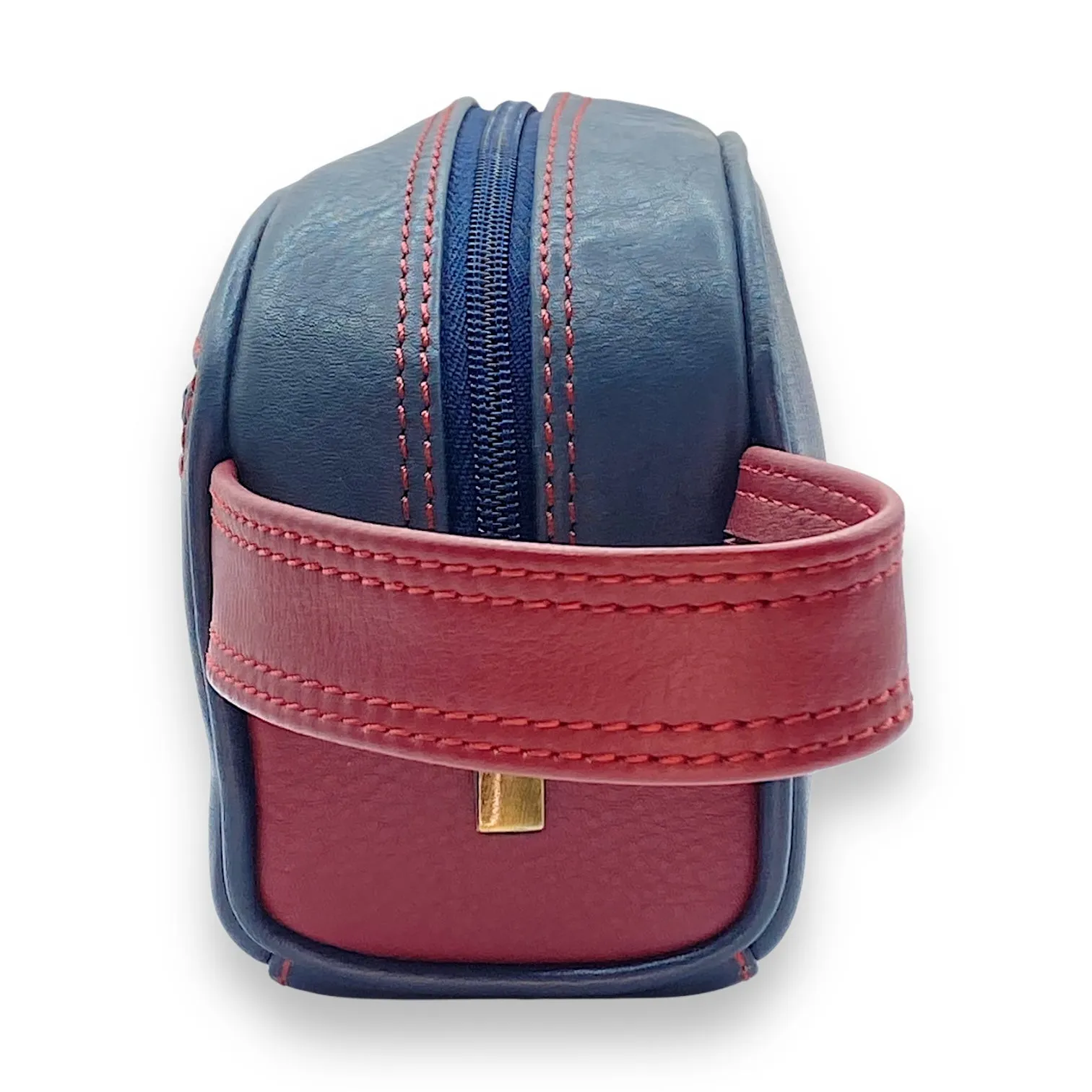 Hand Pouch, WashBag, Toiletry, Genuine Leather 2694Z