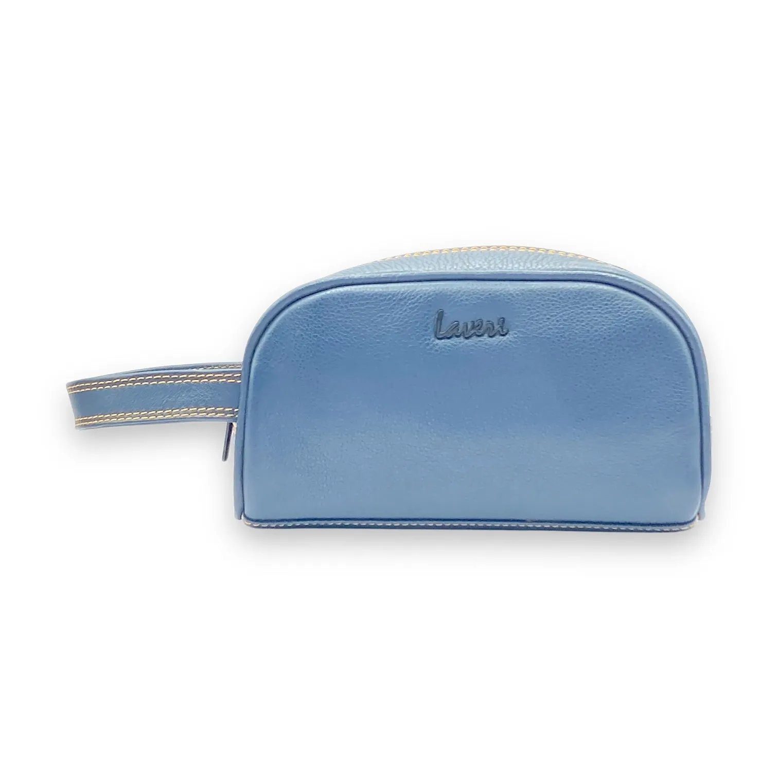 Hand Pouch, WashBag, Toiletry, Genuine Leather 2694Z