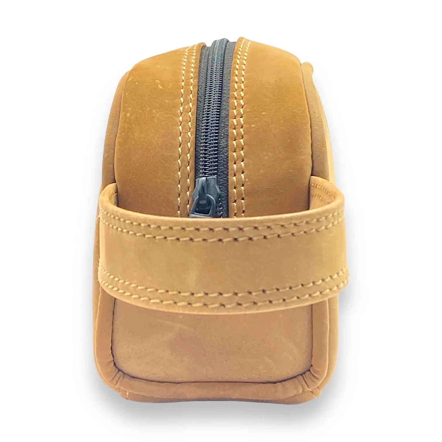 Hand Pouch, WashBag, Toiletry, Genuine Leather 2694Z