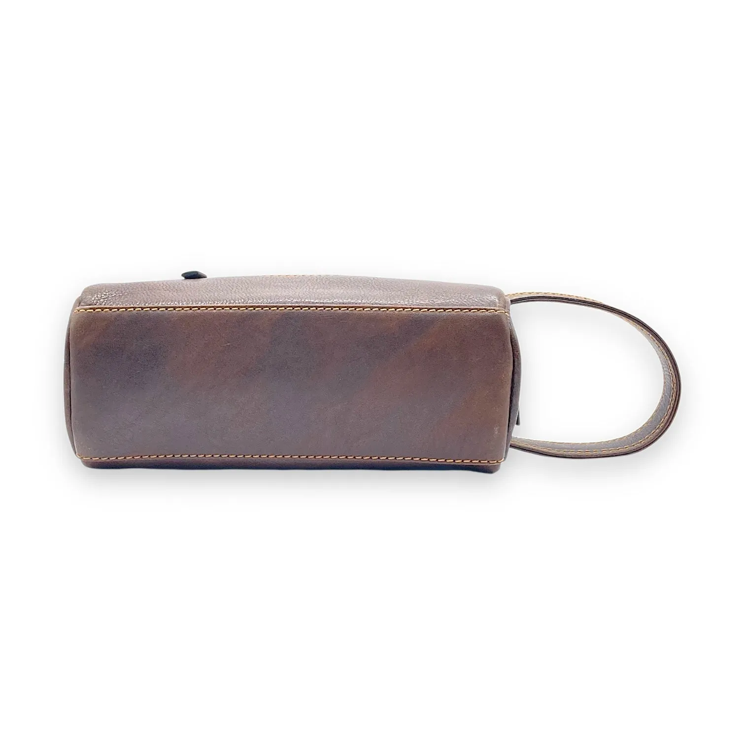 Hand Pouch, WashBag, Toiletry, Genuine Leather 2694Z