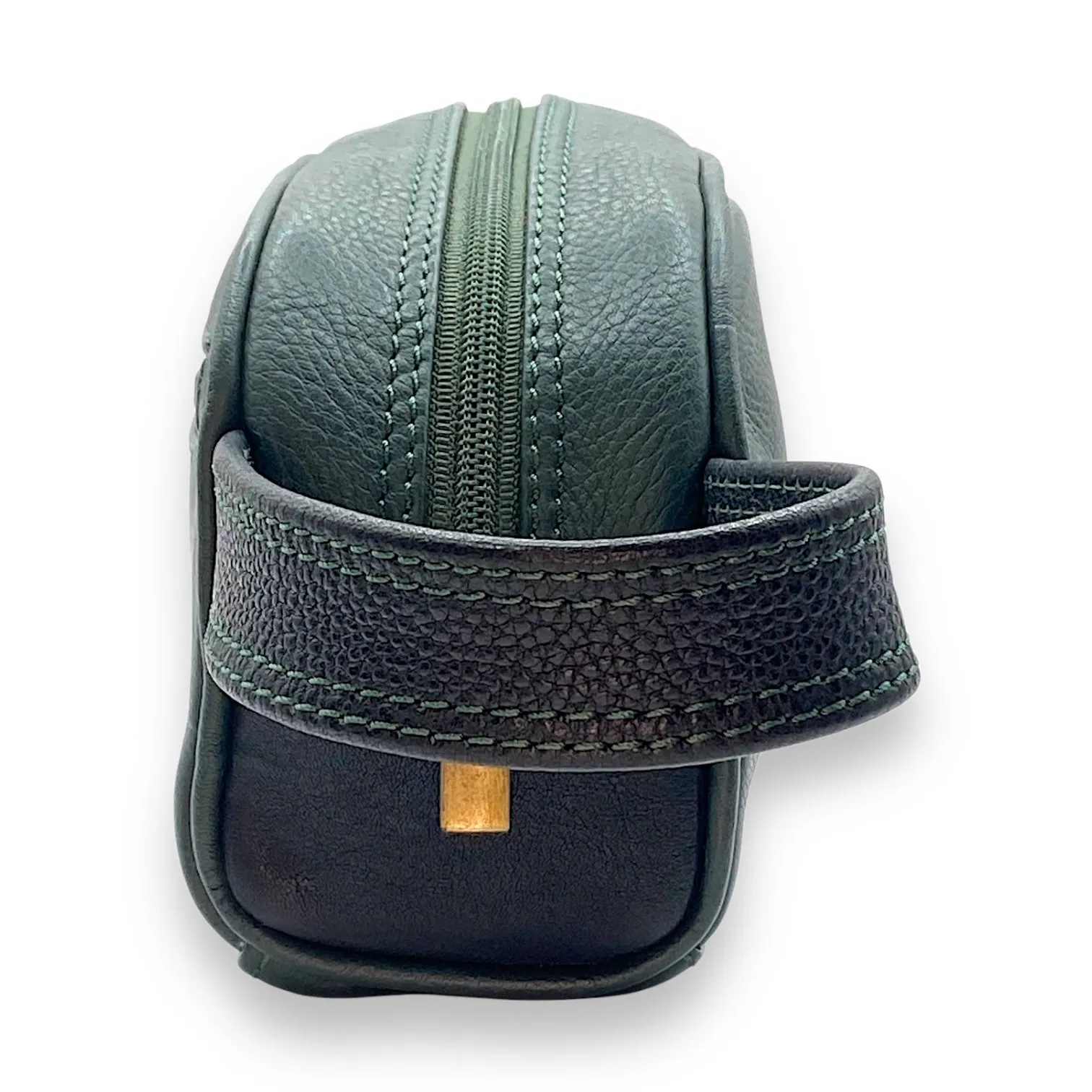 Hand Pouch, WashBag, Toiletry, Genuine Leather 2694Z