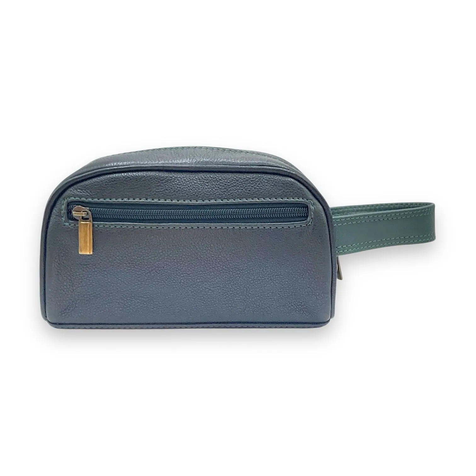 Hand Pouch, WashBag, Toiletry, Genuine Leather 2694Z